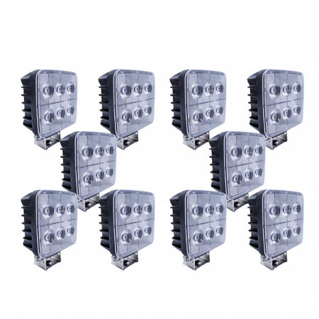 10-pack NIZLED W36RF Arbetsbelysning 36W (4200 lumen), arbetsljuspaket i gruppen Arbejdsbelysning hos BRL Electronics (SETW36RFX10)