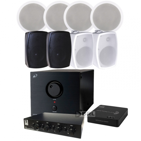 Dayton Audio APA150 Hi-Flypaket Medium i gruppen Pakkeløsninger / Pakker til hjemmet / Multiroompakker hos BRL (SETWFA02PKT16)