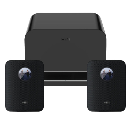 2-pak WiiM Sound med WiM Sub Pro, sort i gruppen Nyheder hos BRL (SETWIIMSOUNDPKT1)