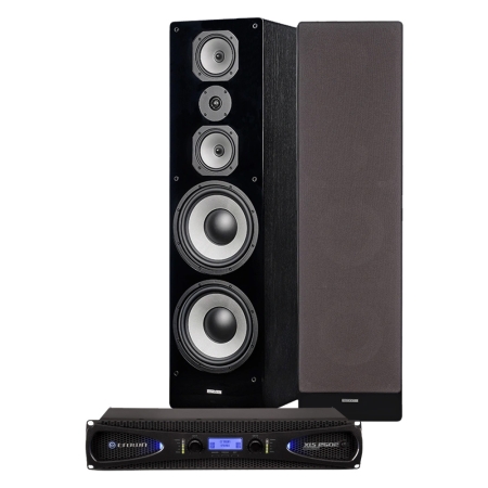 Dynavoice Challenger M-105 med Crown XLS-2502, stereopakke i gruppen Pakkeløsninger / Pakker til hjemmet / Stereopakker hos BRL (SETXLS2502PKT1)