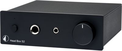 Pro-Ject Head Box S2, sort hovedtelefonforstærker