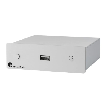 Pro-Ject Stream Box S2, netværksafspiller, sølv