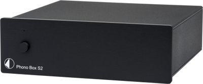 Pro-Ject Phono Box S2 RIAA-trin, sort