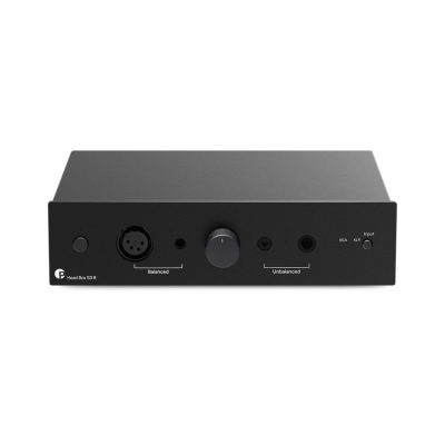 Pro-Ject Head Box S3 B, balanceret hovedtelefonforstærker, sort