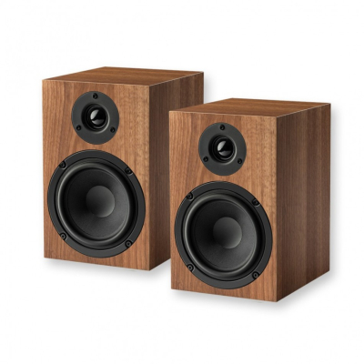 Pro-Ject Speaker Box 5 E, reolhøjttalere, par, valnød