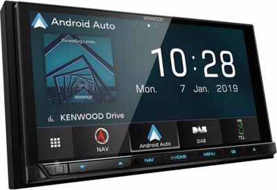 Kenwood DNX-9190DABS, bilstereo med trådlös Android Auto, Apple CarPlay och DAB+