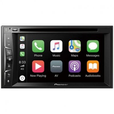 Pioneer AVH-Z2200BT, bilstereo med CarPlay, 6,2” skärm och 3 par lågnivå