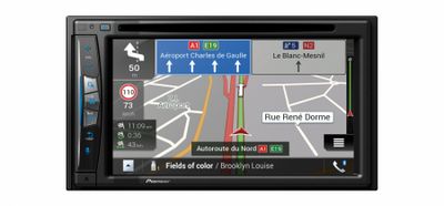 Pioneer AVIC-Z630BT, bilstereo med Bluetooth, navigation och trådlös Apple CarPlay 