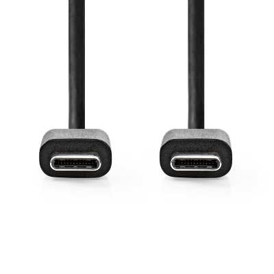 NEDIS 176CCGL60700BK30 USB-C-kabel, sort, 3 meter