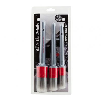 Chemical Guys Interior Detailing Brushes, 3-pack