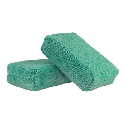 Chemical Guys Premium Grade Microfiber Applicators 2-pack, blå