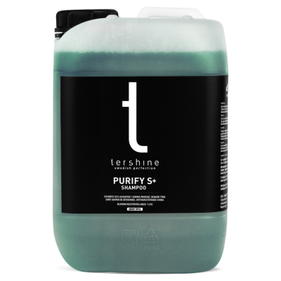 Tershine Purify S+ - Shampoo, keramisk shampoo med lakbeskyttelse, 5 L