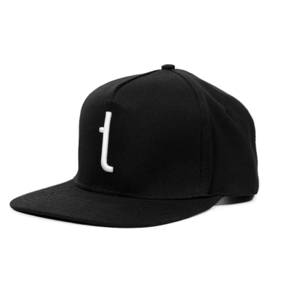 Tershine Snapback-cap, hvid logo