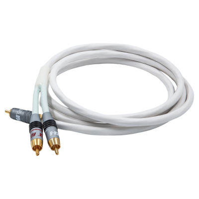 Supra Y-Link subwooferkabel 2RCA-1RCA, hvid 15 meter