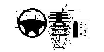 Brodit Forstærket ProClip, Skoda Octavia II 05-13