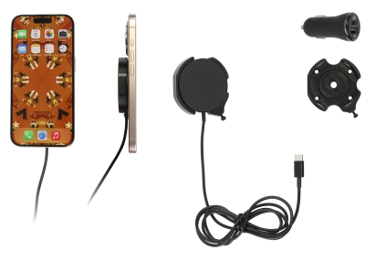 Brodit Holder, Apple iPhone 12/12 Mini/12 Pro/12 Pro Max/13/13 Mini/13 Pro/13 Pro Max/14/14 Plus m. fl.