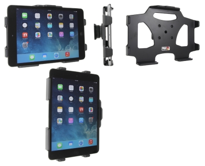 Brodit Passiv holder med kugleled, Apple iPad Mini (A1432, A1454, A1455)/2 (A1489, A1490, A1491)/3 (A1599, A1600)/Retina