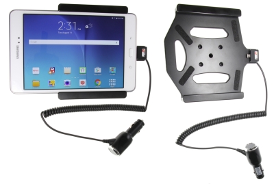 Brodit Aktiv holder med cigarettkontakt, Samsung Galaxy Tab A 8.0 (2015) SM-T350 