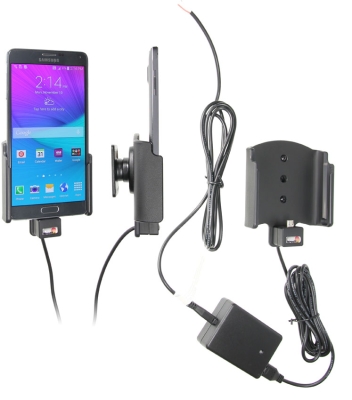 Brodit Aktiv holder til fast installation, Samsung Galaxy Note 4 