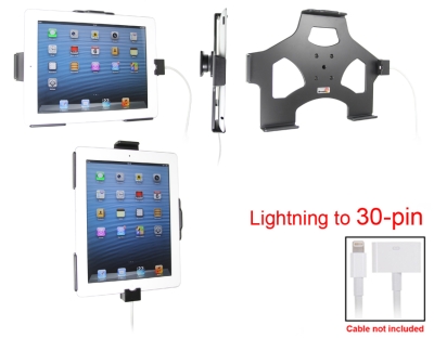 Brodit Holder til Kabeltilslutning, Apple iPad 4th Gen (A1458, A1459, A1460)/With Retina (Lightning Connector)