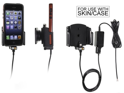 Brodit Aktiv holder til fast montering, Apple iPhone 12 Mini/13 Mini/5/5C/5S/SE