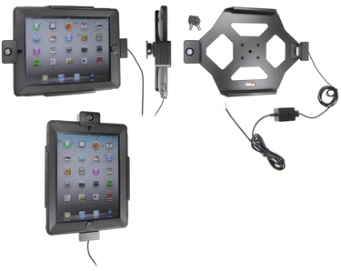 Brodit Holder med nøglelås, Apple iPad 3rd Gen (A1416, A1430, A1403) 