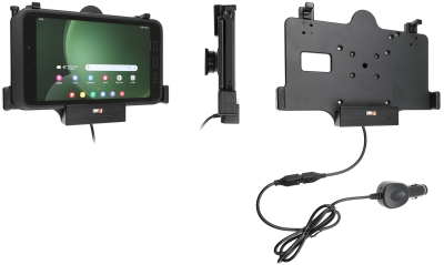 Brodit Aktiv holder med cigarkontakt, Samsung Galaxy Tab Active 3 SM-T570/SM-T575/5 SM-X300/SM-X306B