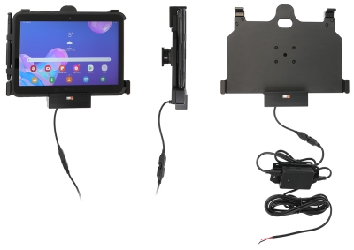 Brodit Aktiv holder til fast montering, Samsung Galaxy Tab Active Pro T540/T545/T547/T547U 