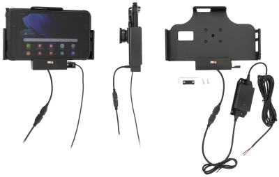 Brodit Aktiv holder til fast installation, Samsung Galaxy Tab Active 2 SM-T390/SM-T395/3 SM-T570/SM-T575