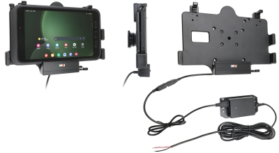 Brodit Aktiv holder til fast installation, Samsung Galaxy Tab Active 3 SM-T570/SM-T575/5 SM-X300/SM-X306B