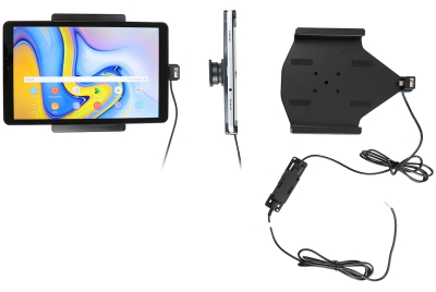 Brodit Aktiv holder til fast installation, Samsung Galaxy Tab A 10.5 SM-T590/SM-T595 