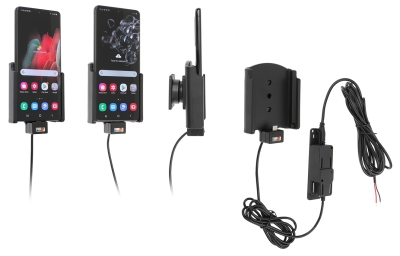 Brodit Aktiv holder til fast montering, Samsung Galaxy S20 Ultra 5G (SM-G988B)/S21 Ultra 5G SM-G9988/DS