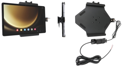 Brodit Aktiv holder til fast installation, Samsung Galaxy Tab S9 FE SM-X51x 