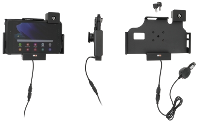 Brodit Holder med nøglelås, Samsung Galaxy Tab Active 2 SM-T390/SM-T395/3 SM-T570/SM-T575/5 SM-X300/SM-X306B