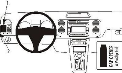 Volkswagen Tiguan 08-15, Vänster