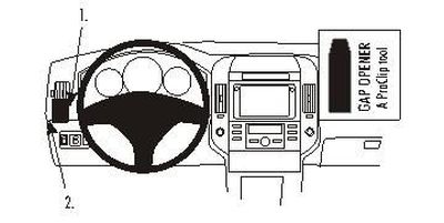 Toyota Corolla Verso 04-09, Vänster