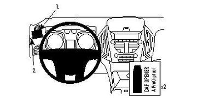 Chevrolet Equinox 10-15, Vänster