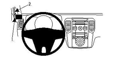 ProClip Monteringsbygel Hyundai IX20 11-15, Vänster