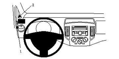 Nissan NV200 10-14, Vänster