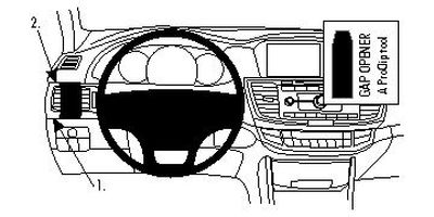 Honda Accord/Accord Coupé 13-15, Vänster