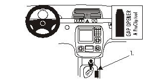 Brodit ProClip, Mercedes Benz S-Klasse 00-02