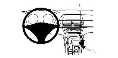 BMW X5 07-13/X6 09-14, Konsol