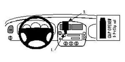 Ford Explorer 95-01, Centrerad