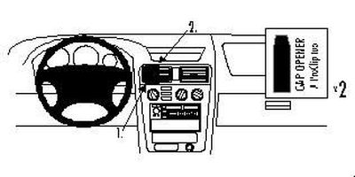 Mitsubishi Galant 97-03, Centrerad