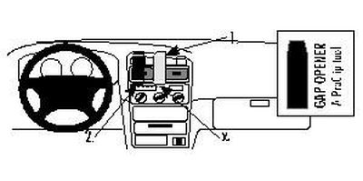 Toyota Avensis 98-02, Center