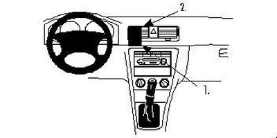 Skoda Octavia 99-06, Centrerad