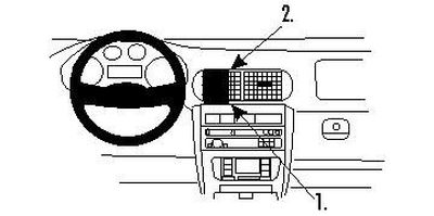 Seat Leon 00-05/Seat Toledo 99-03, Centrerad