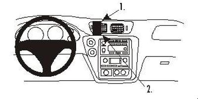 Chevrolet Trail Blazer 02-09, Centrerad