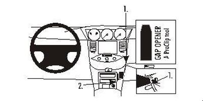 Nissan Primera 02-09, Vinklad