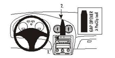 Seat Cordoba 03-09/Seat Ibiza 02-08, Centrerad